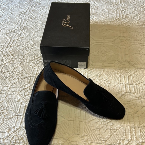 New in Box J. Crew Georgie Suede Tassel Loafers
